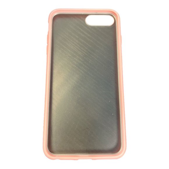 iPhone Clear & Pink Case Apple iPhone 7P/ 8P Plastic Case Great To Custom Decor - Picture 2 of 6